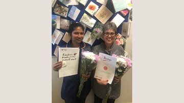 Colleagues awarded at The Westbury